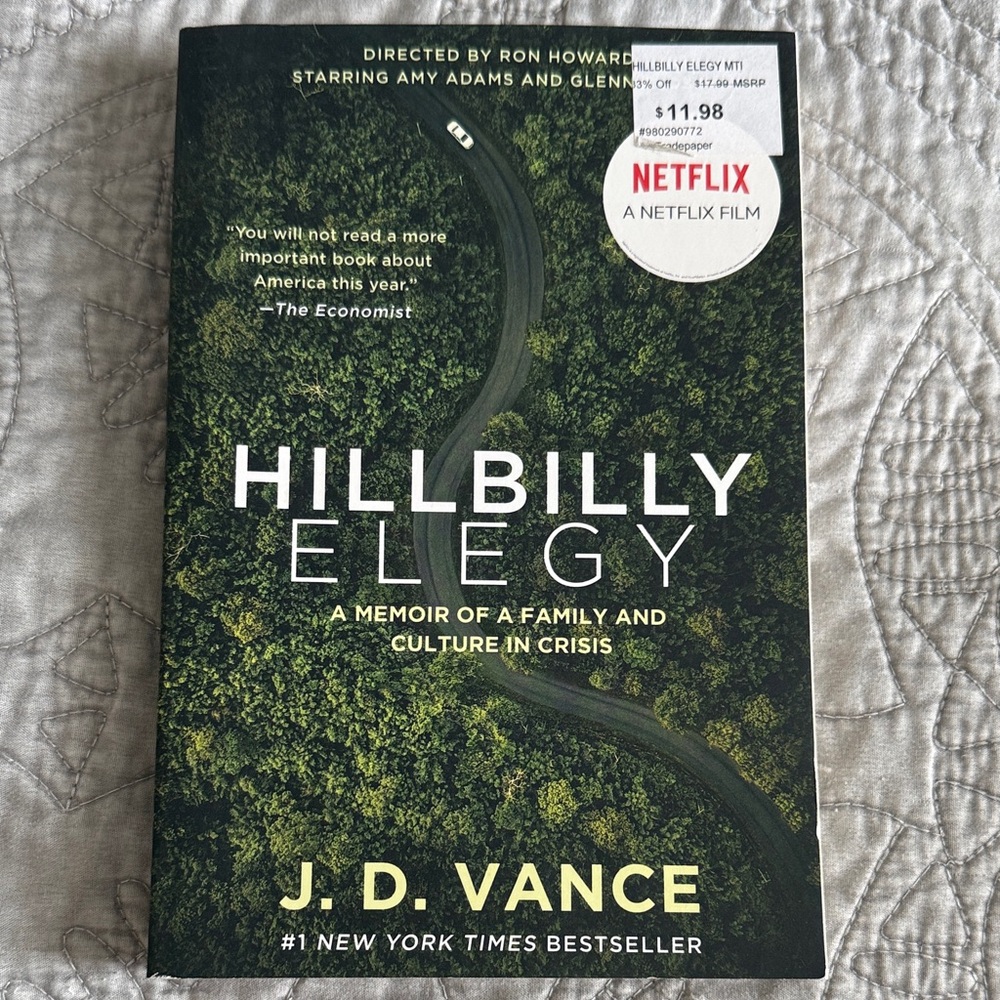 Hillbilly Elegy by J. D. Vance